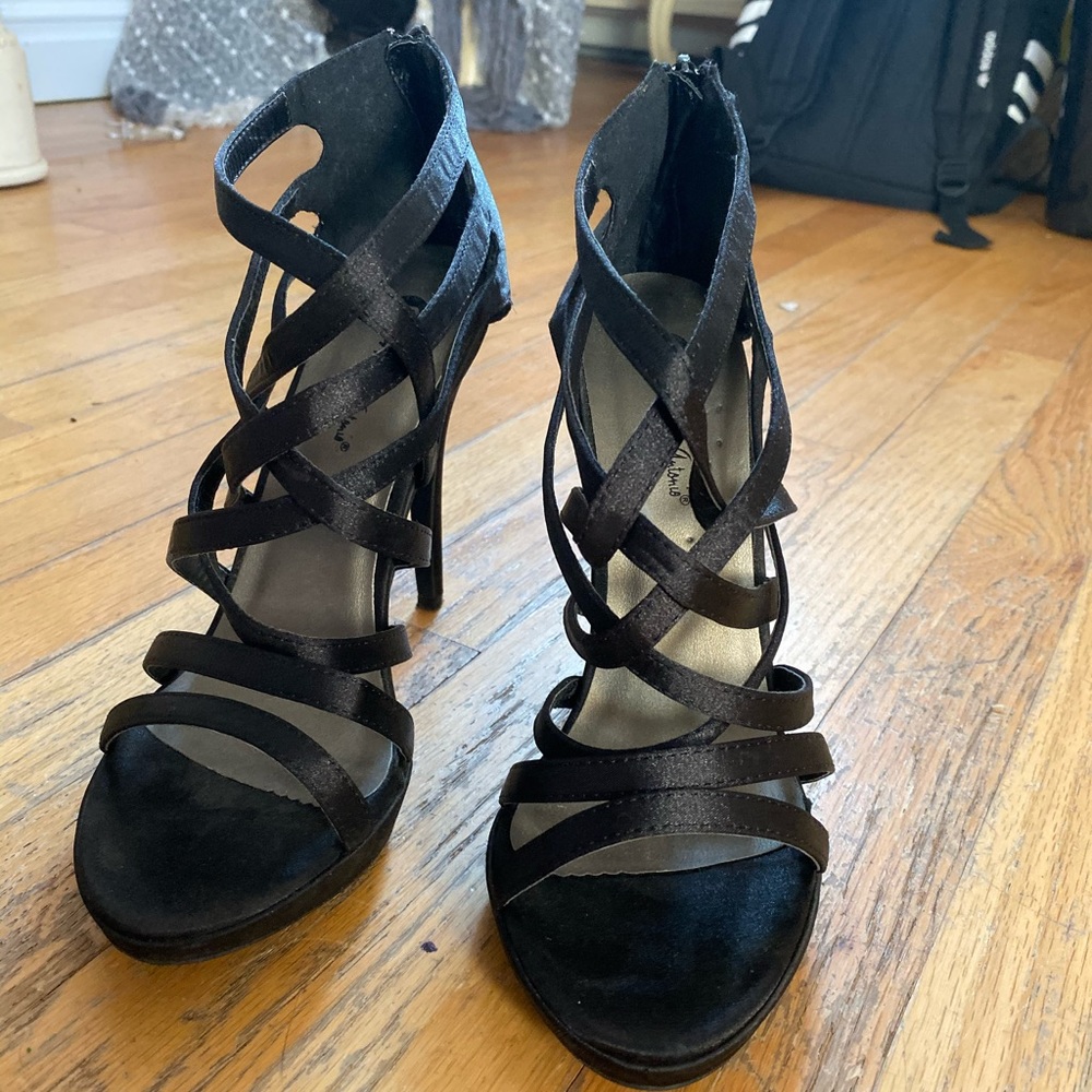 strappy heels
